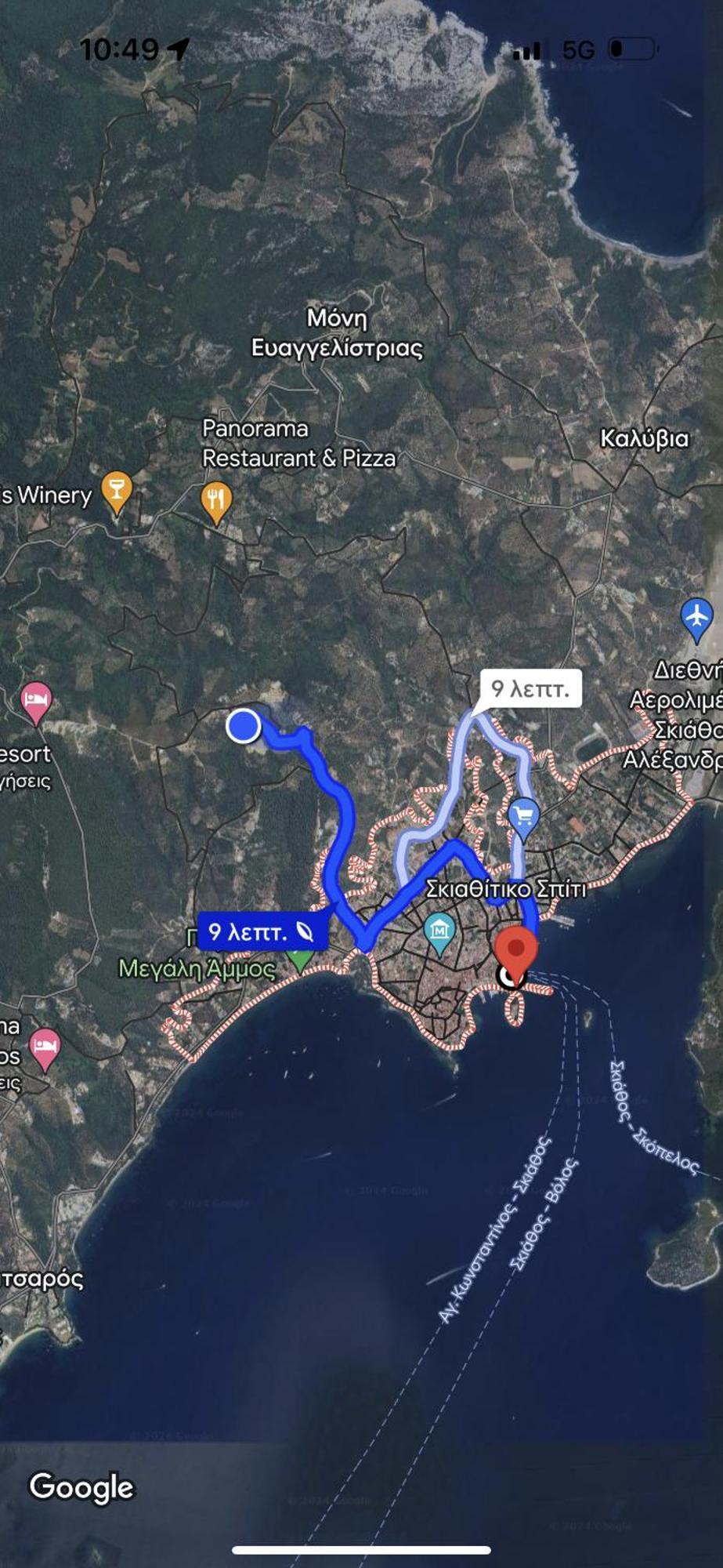 Skiathos Poseidon Apartment מראה חיצוני תמונה